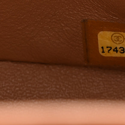 Chanel Patent Quilted Jumbo Double Flap Light Brown 7 of 11