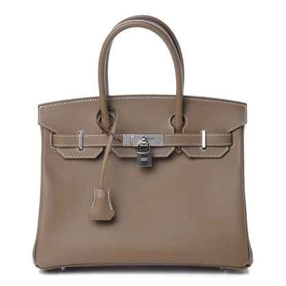 Hermes Epsom Birkin 30 Etoupe 1 of 11