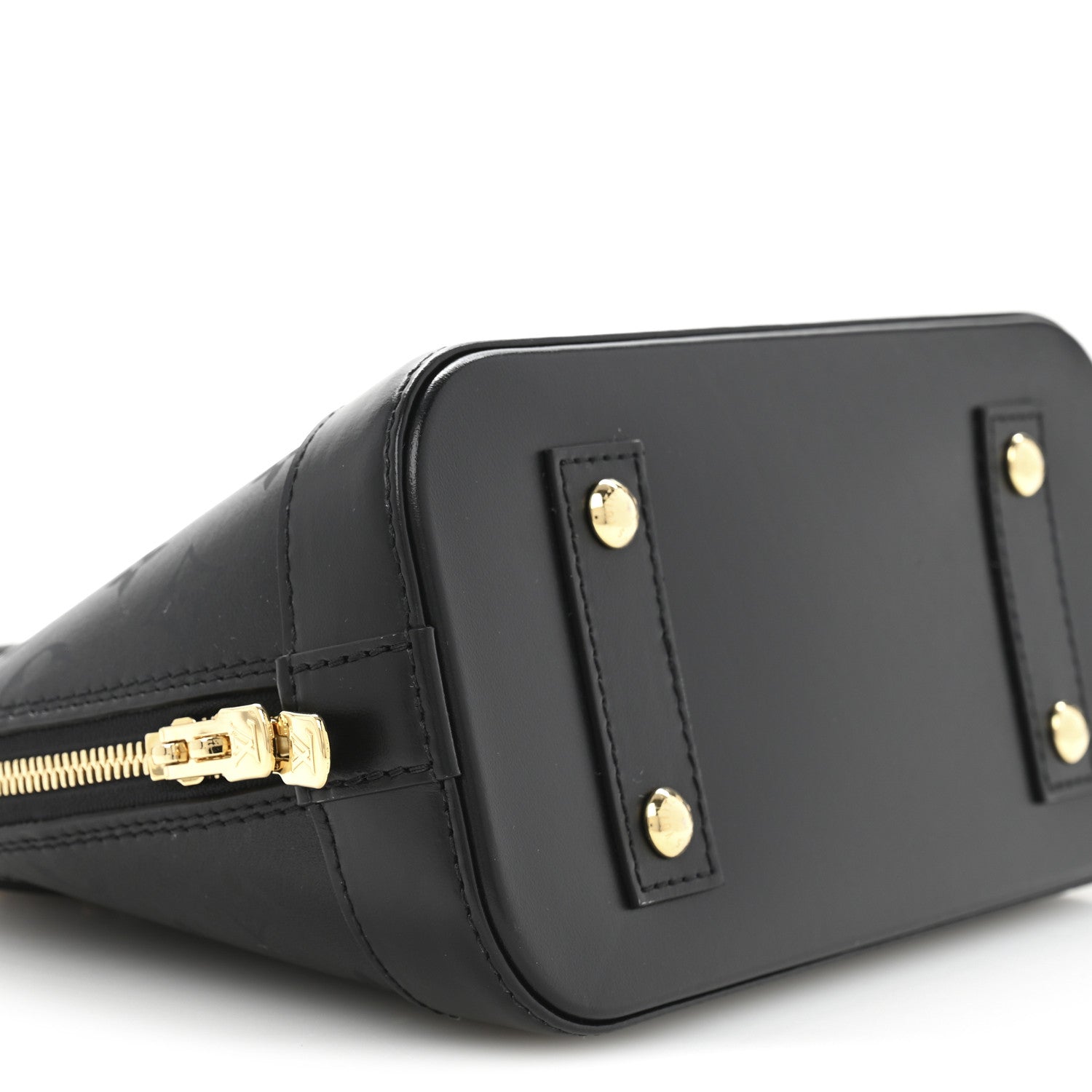 Louis Vuitton Monogram Ink Alma BB Black 7 of 9