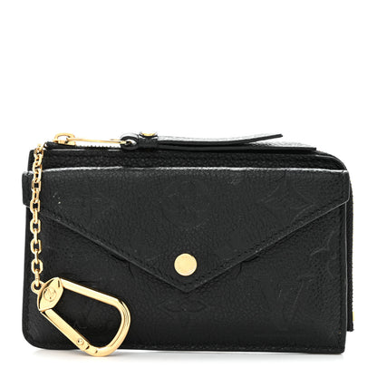Louis Vuitton Empreinte Recto Verso Card Holder Black 1 of 6