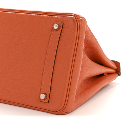 Hermes Togo Birkin 35 Orange 10 of 11
