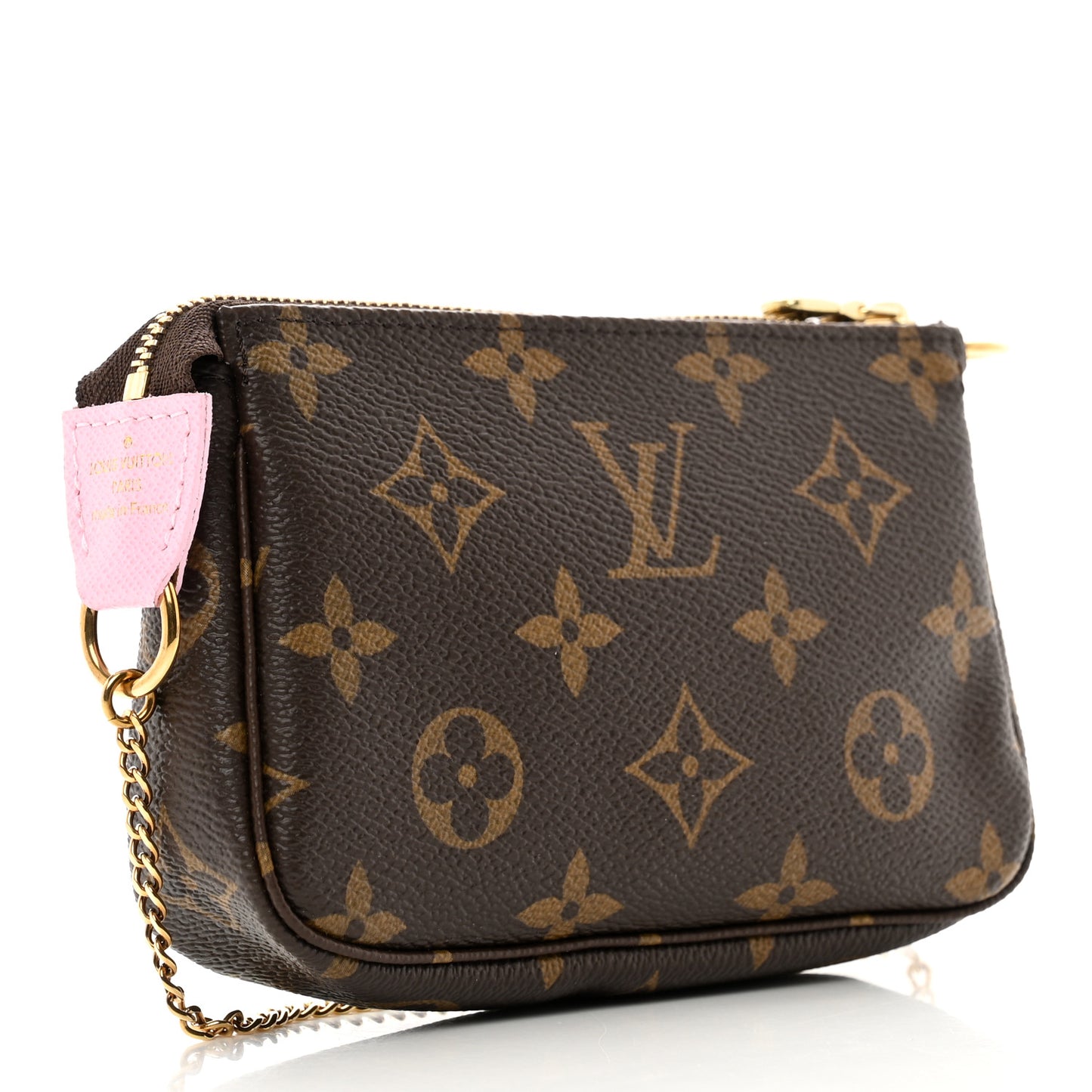 Monogram 2021 Christmas Animation Japanese Garden Mini Pochette Accessories Wisteria Pink