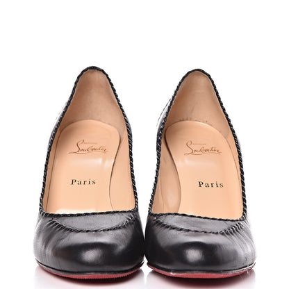Christian Louboutin Shiny Nappa Marpelissimo 85 Pumps 39 Black 2 of 12