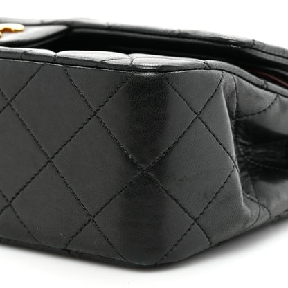 Chanel Lambskin Quilted Small Double Flap Black 8 of 18