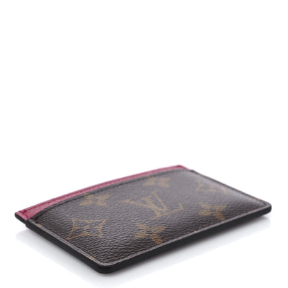 Louis Vuitton Monogram Card Holder Fuschia 5 of 10