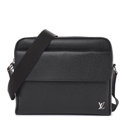 Louis Vuitton Taiga Alex Messenger PM Black 1 of 8