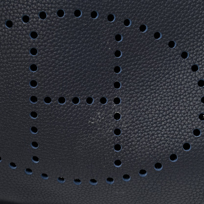 Hermes Taurillon Clemence Evelyne III GM Bleu Nuit 12 of 12
