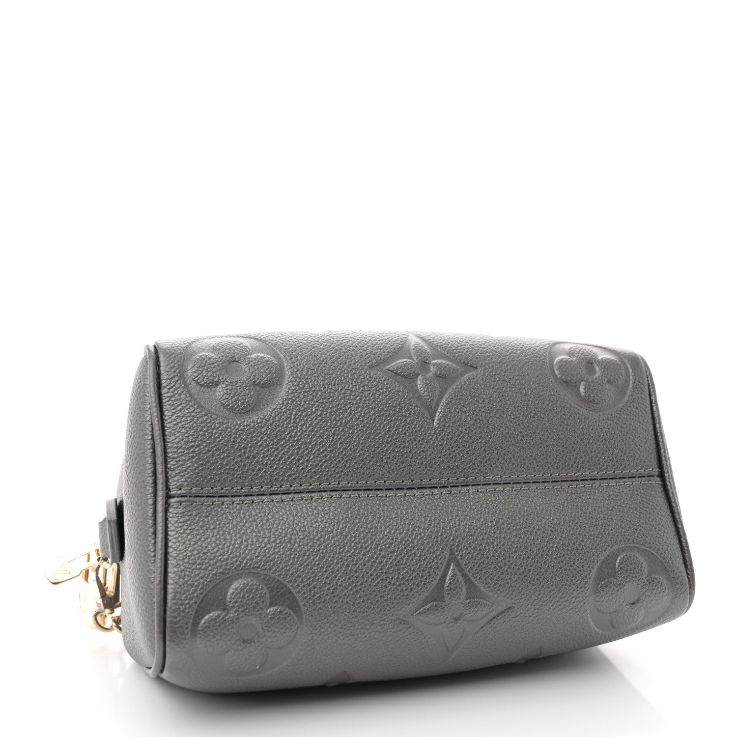 Louis Vuitton Empreinte Monogram Giant Speedy Bandouliere 20 Gunmetal 4 of 9