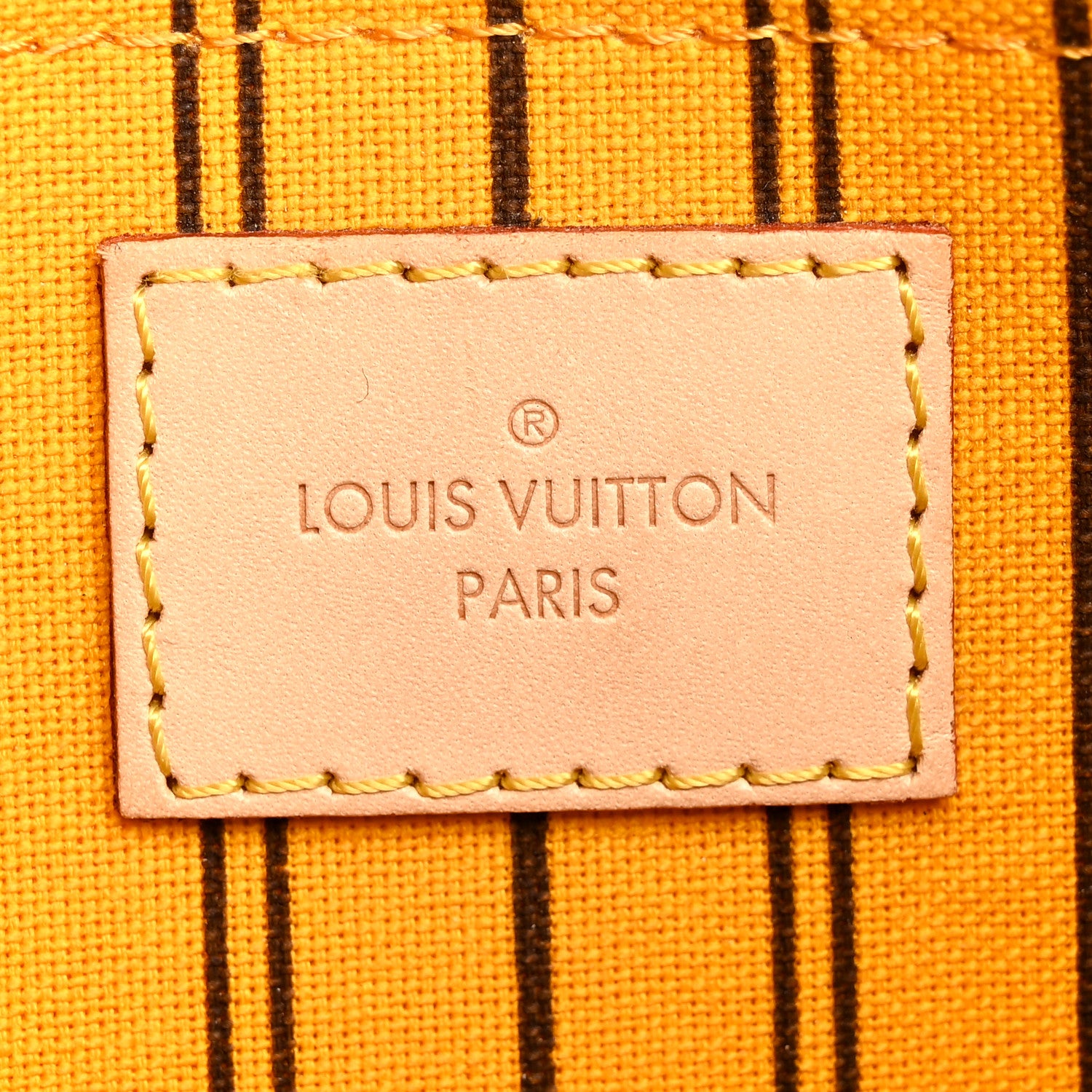 Louis Vuitton Monogram Neverfull MM GM Pochette Mimosa 6 of 8