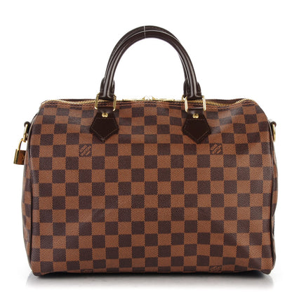 Louis Vuitton Damier Ebene Speedy Bandouliere 30 1 of 7