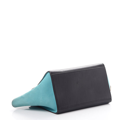Celine Smooth Calfskin Nubuck Small Tri-Color Trapeze Taupe 5 of 16