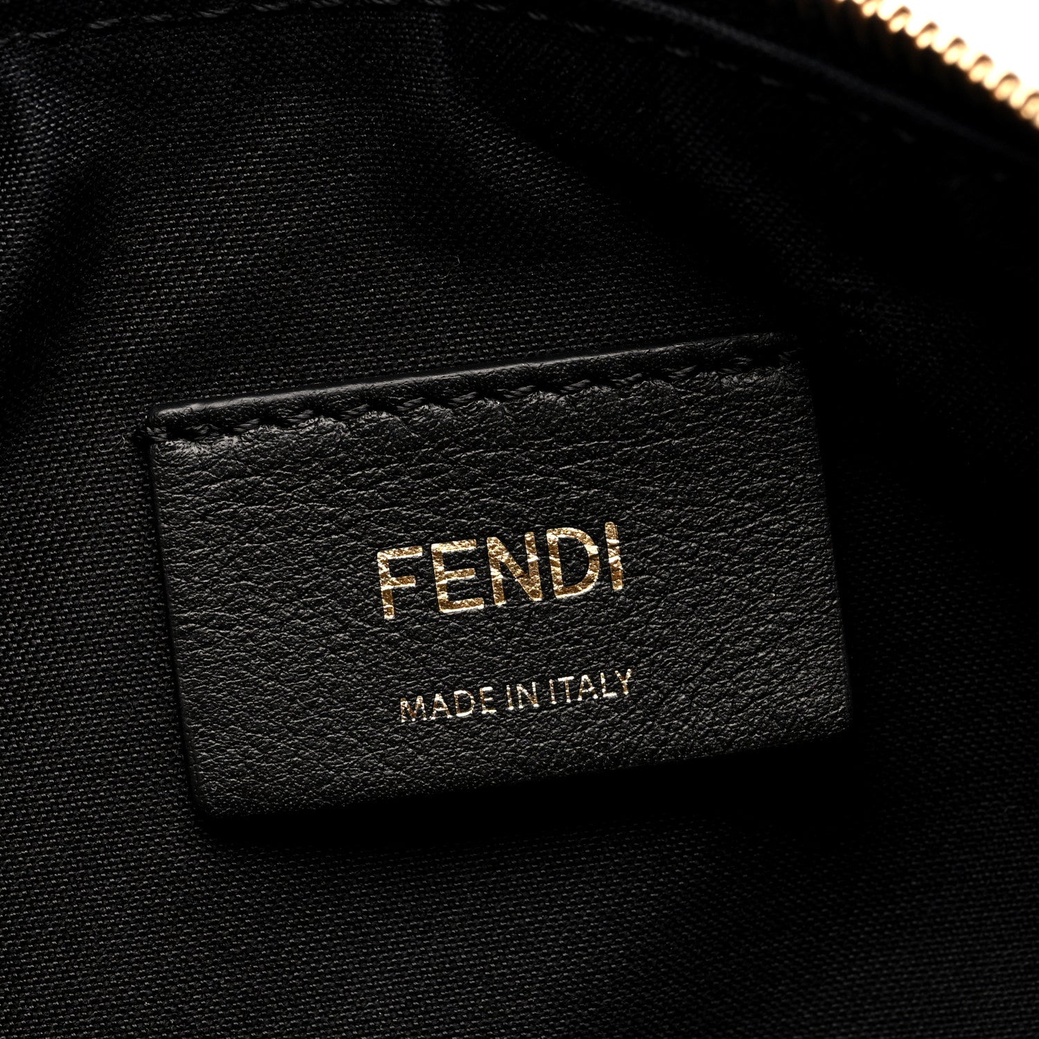 Fendi Vitello Grace Matte Medium Fendigraphy Hobo Bag Black 6 of 10