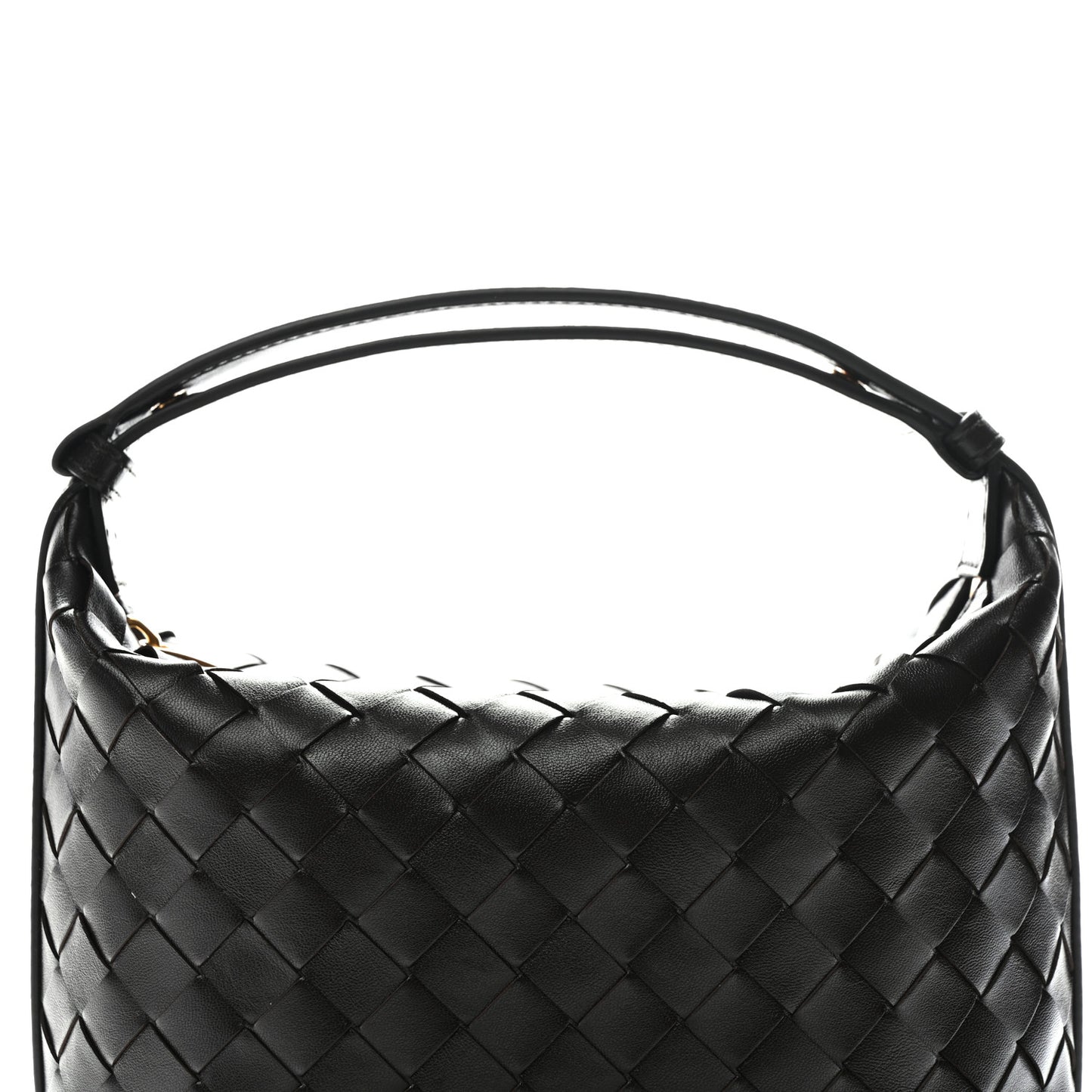 Calfskin Nappa Intrecciato Mini Wallace Fondant