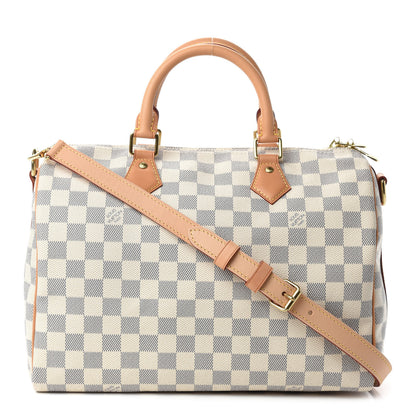 Louis Vuitton Damier Azur Speedy Bandouliere 30 1 of 12