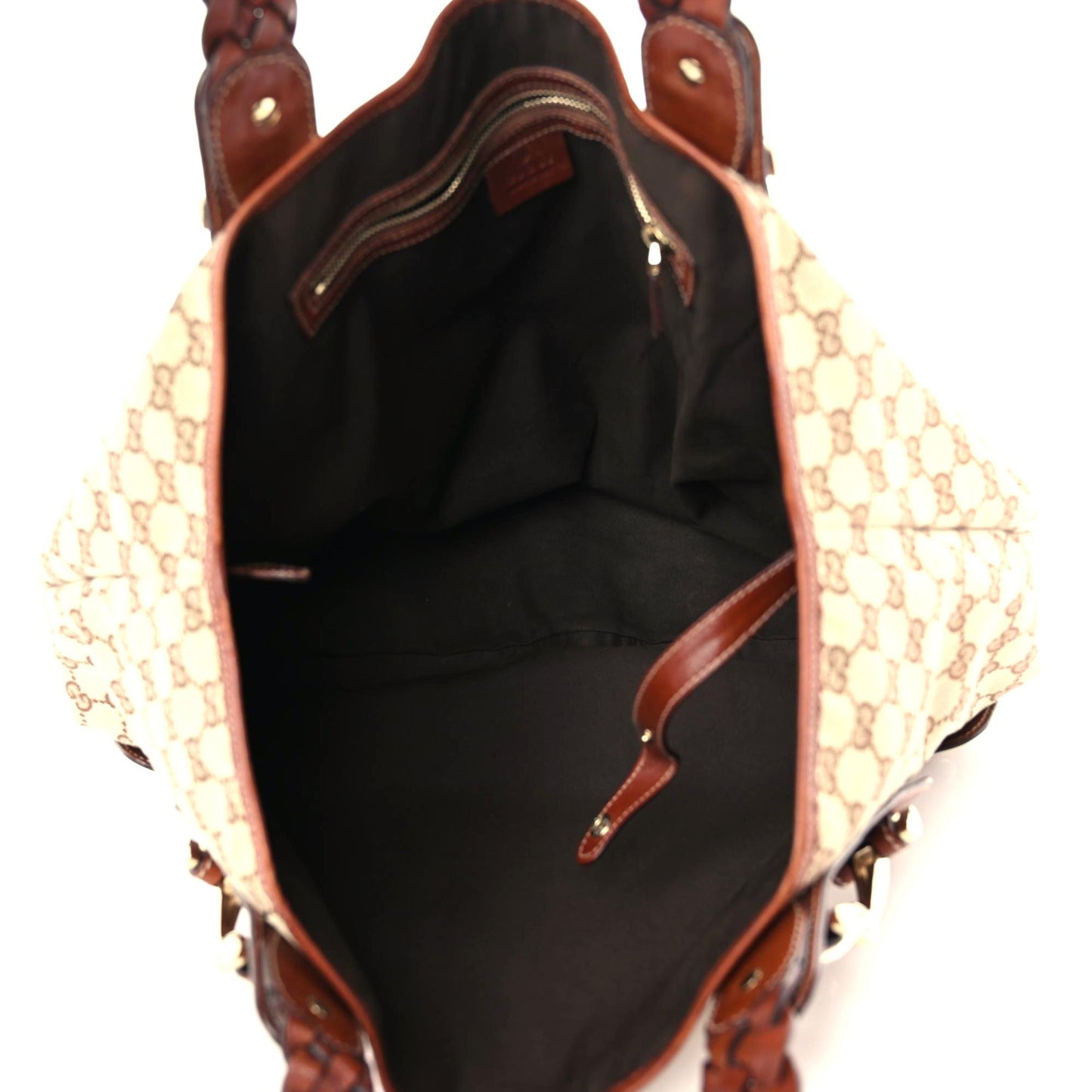 Monogram Medium Pelham Shoulder Bag Brown