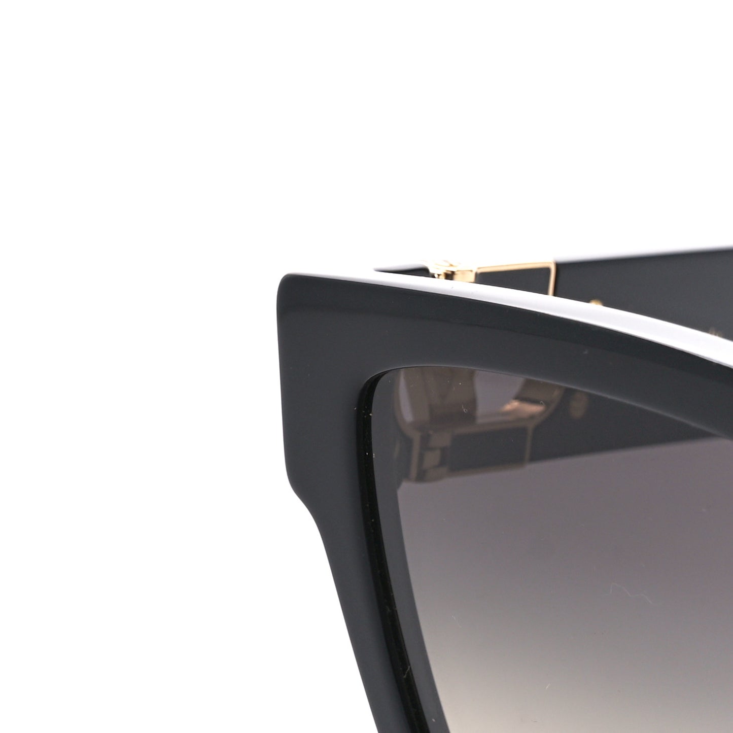 Acetate LV Link PM Square Sunglasses Z1566W Black