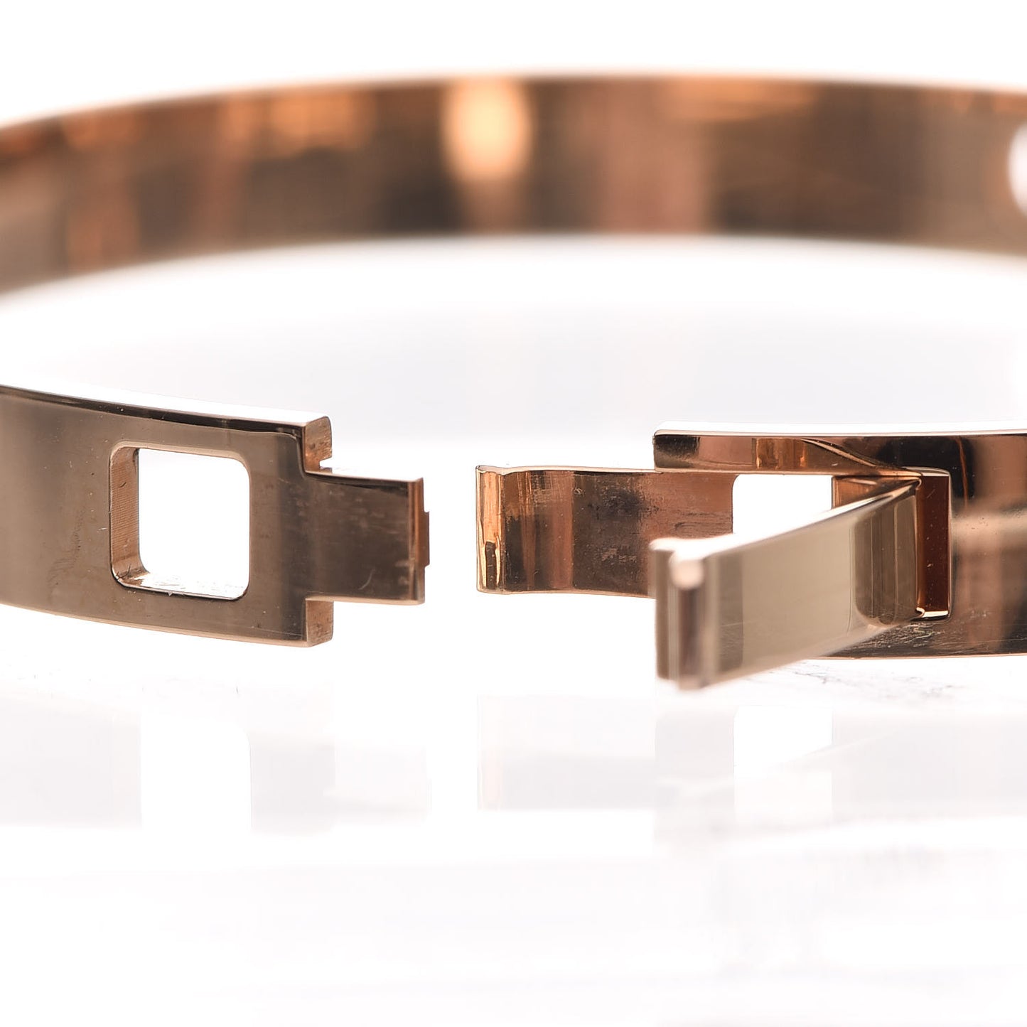 18K Yellow Gold Diamond PM H D'Ancre Bracelet SH