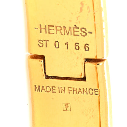 Hermes Enamel Narrow Clic Clac H Bracelet PM Black 5 of 6