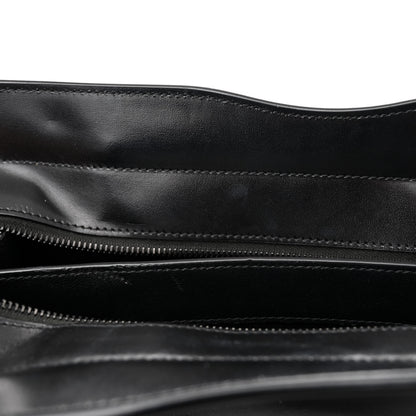 Saint Laurent Shiny Calfskin Medium Uptown Tote Black 10 of 16