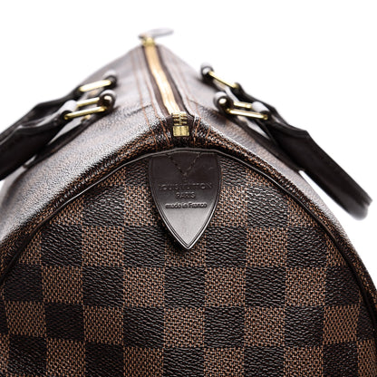 Louis Vuitton Damier Ebene Speedy 35 6 of 13