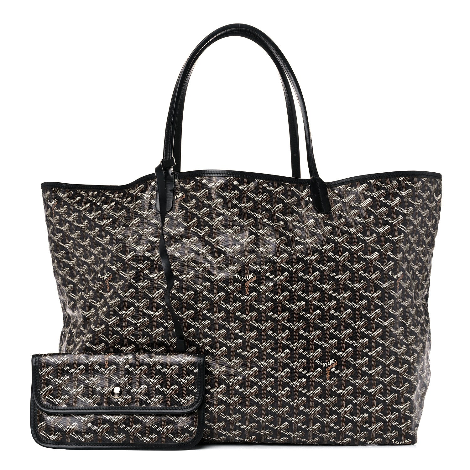 Goyard Goyardine Saint Louis GM Black 1 of 16