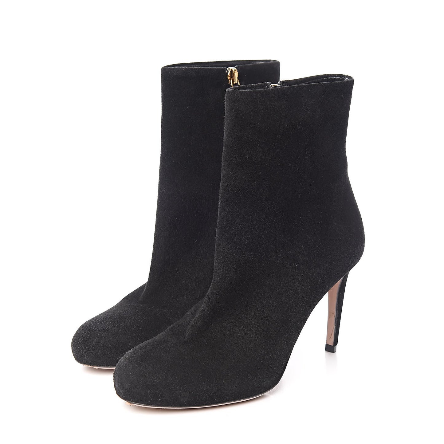 Suede Ankle Boots 36 Black