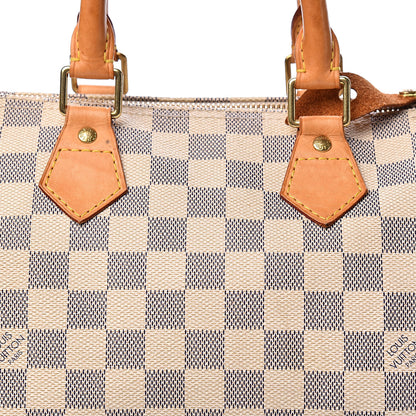 Louis Vuitton Damier Azur Speedy 25 17 of 17