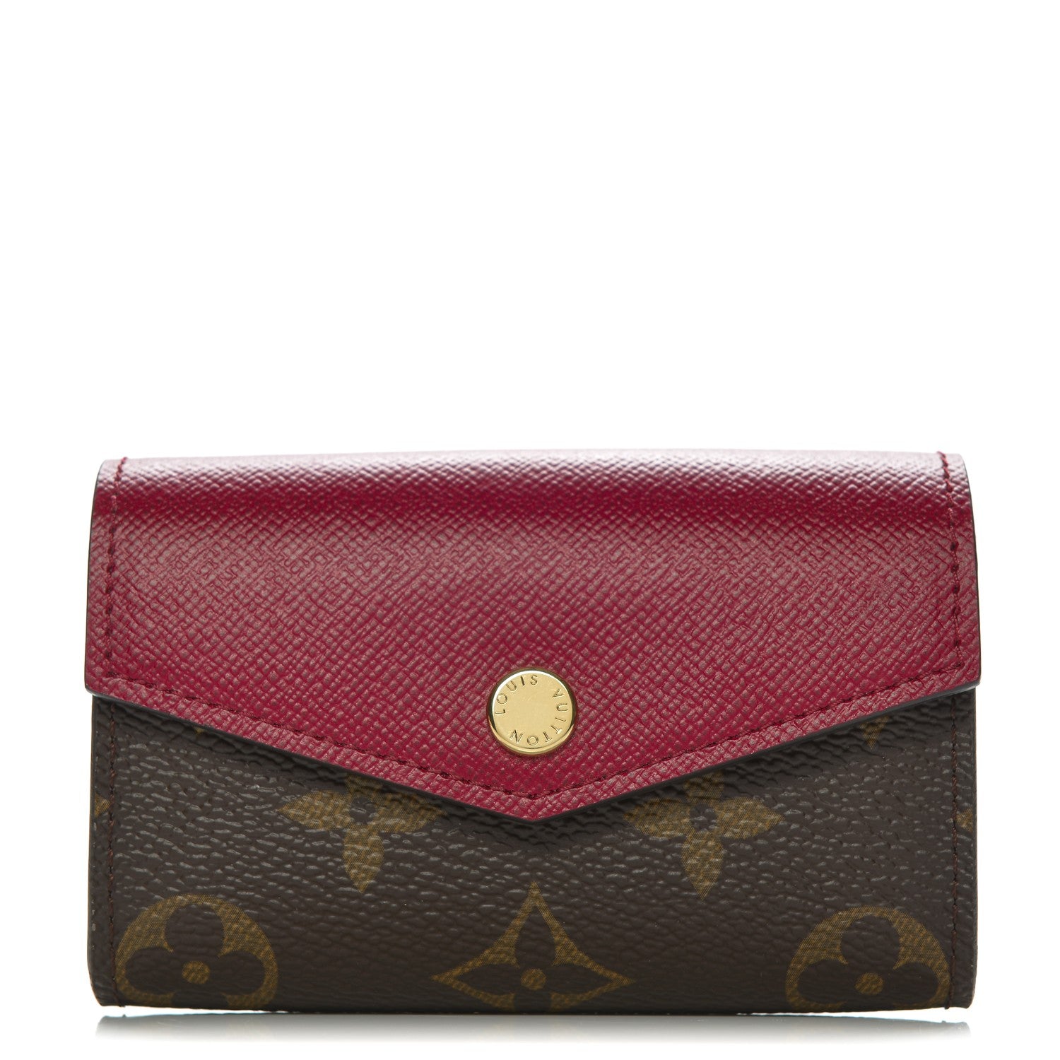Louis Vuitton Monogram Sarah Multicartes Fuchsia 1 of 6