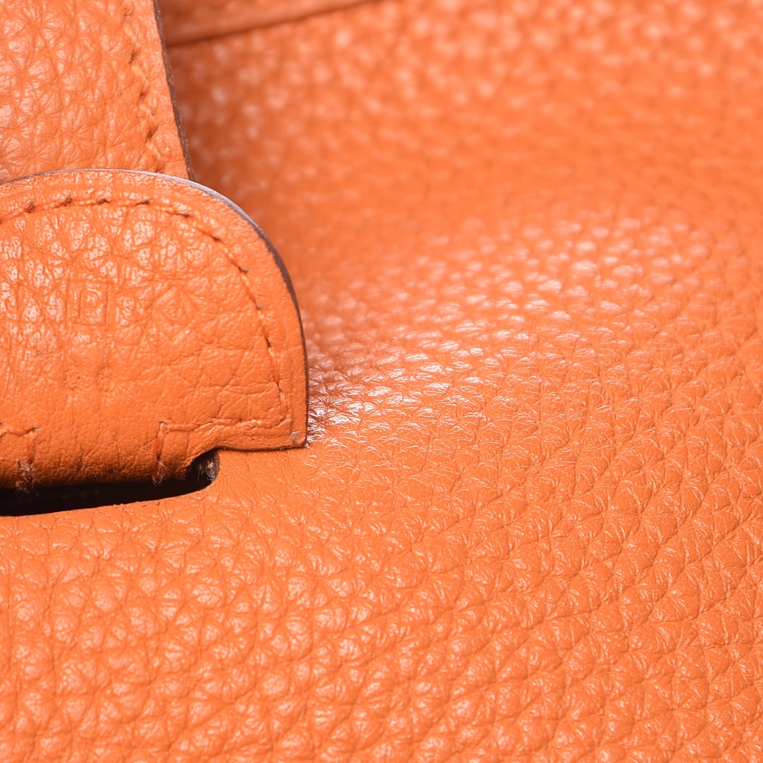 Hermes Taurillon Clemence Evelyne III PM Orange 7 of 15