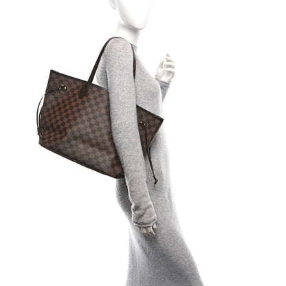 Louis Vuitton Damier Ebene Neverfull MM 2 of 12