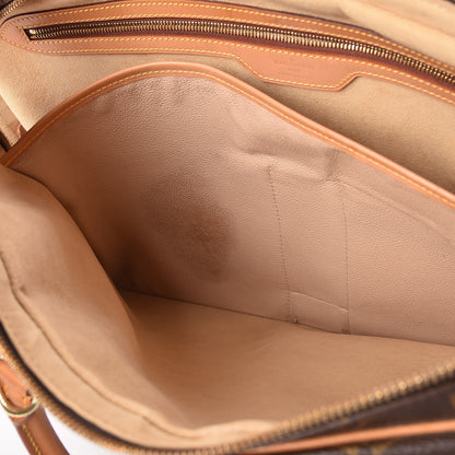 Louis Vuitton Monogram Porte-Documents Voyage Briefcase 2 Compartments 19 of 19