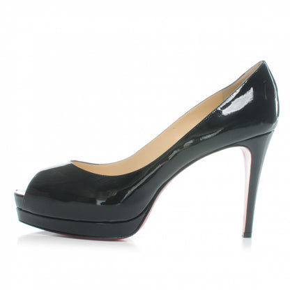 Christian Louboutin Patent Altadama 100 Pumps 41 Black 1 of 6