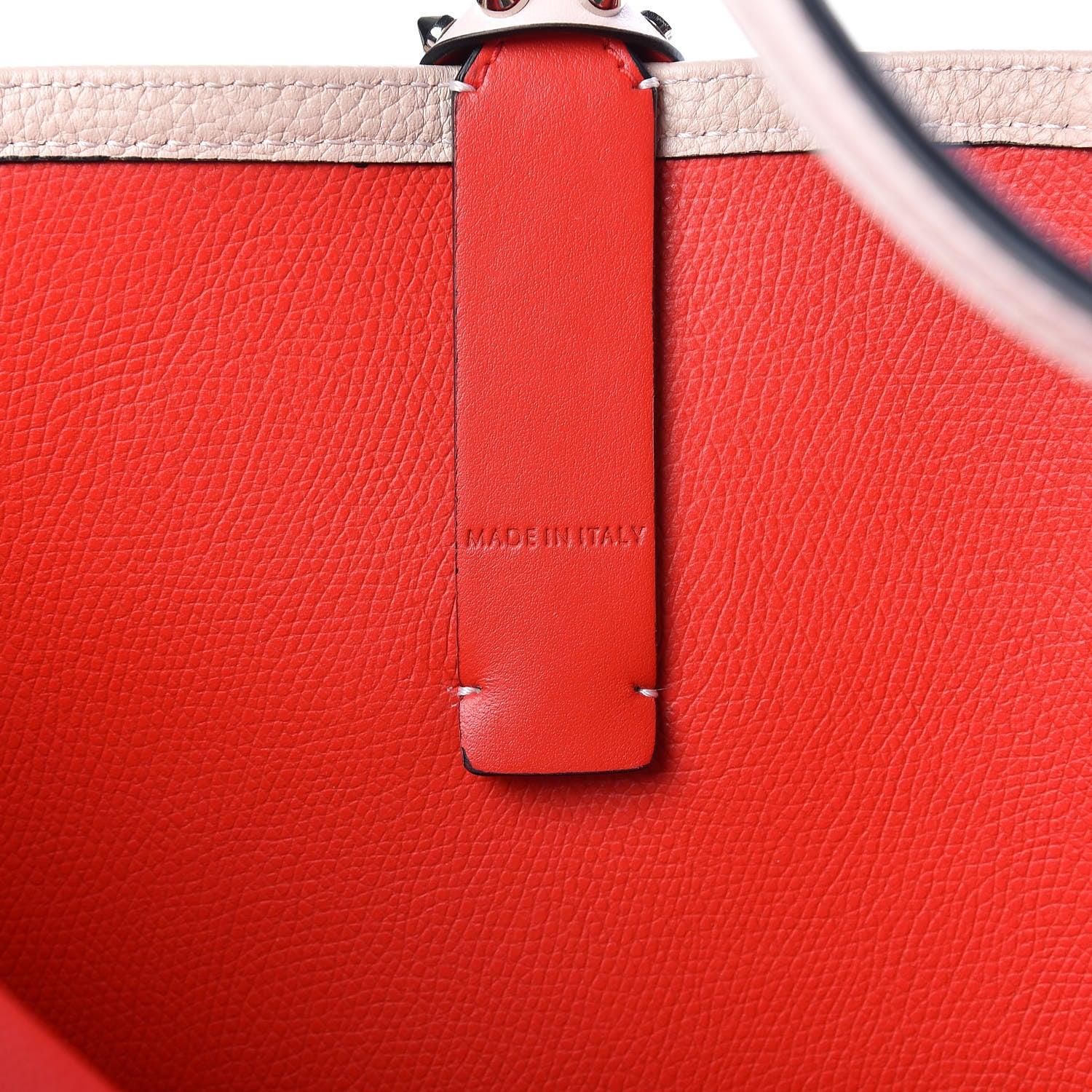 Christian Louboutin Calfskin Spikes East West Cabata Tote Ballerina 13 of 17