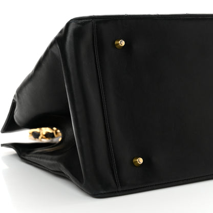 Chanel Lambskin Quilted Timeless CC Tote Black 10 of 19