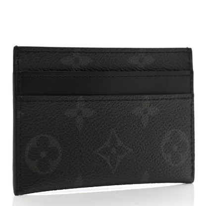 Louis Vuitton Monogram Eclipse Porte-Cartes Double Card Holder 3 of 7