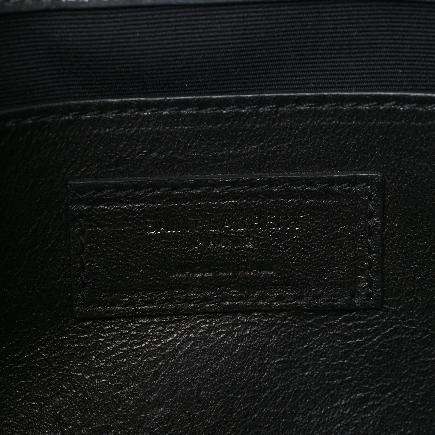 Crinkled Calfskin Matelasse Monogram Baby Niki Chain Satchel Storm