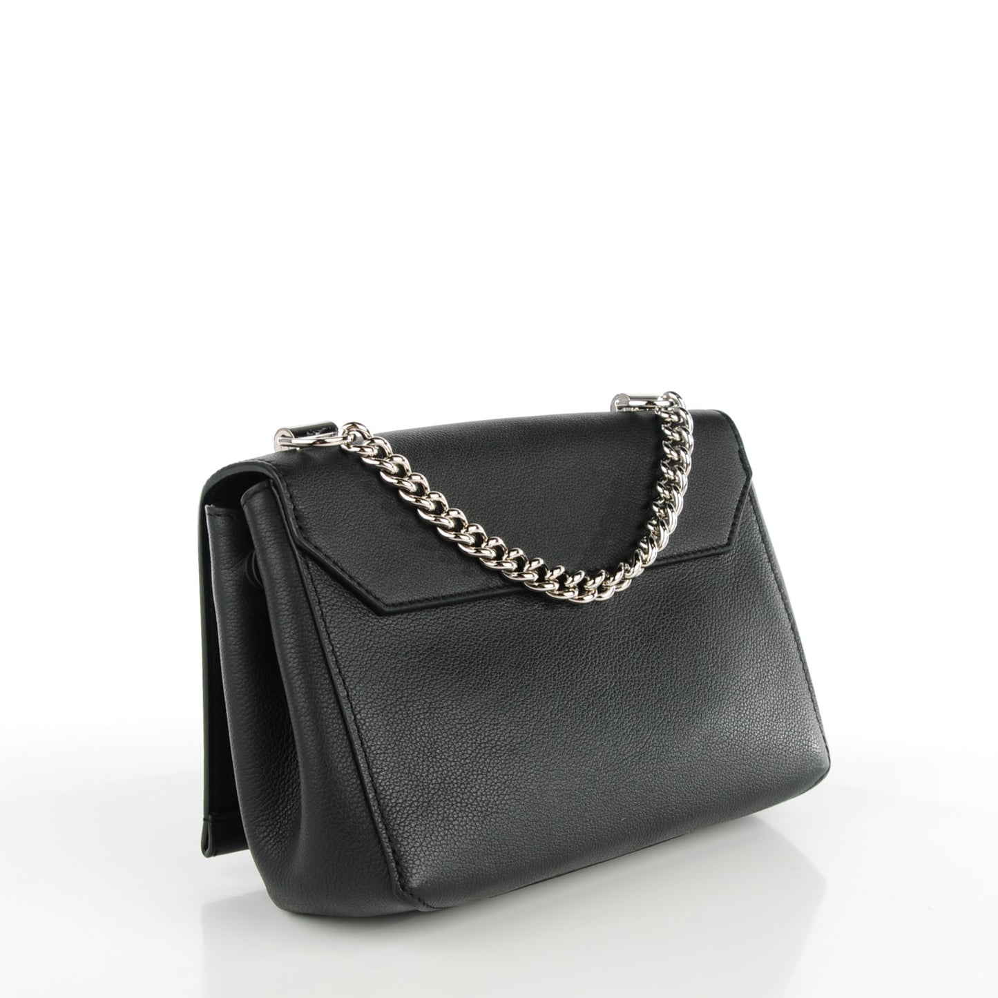 Calfskin Lockme II Chain Bag BB Black