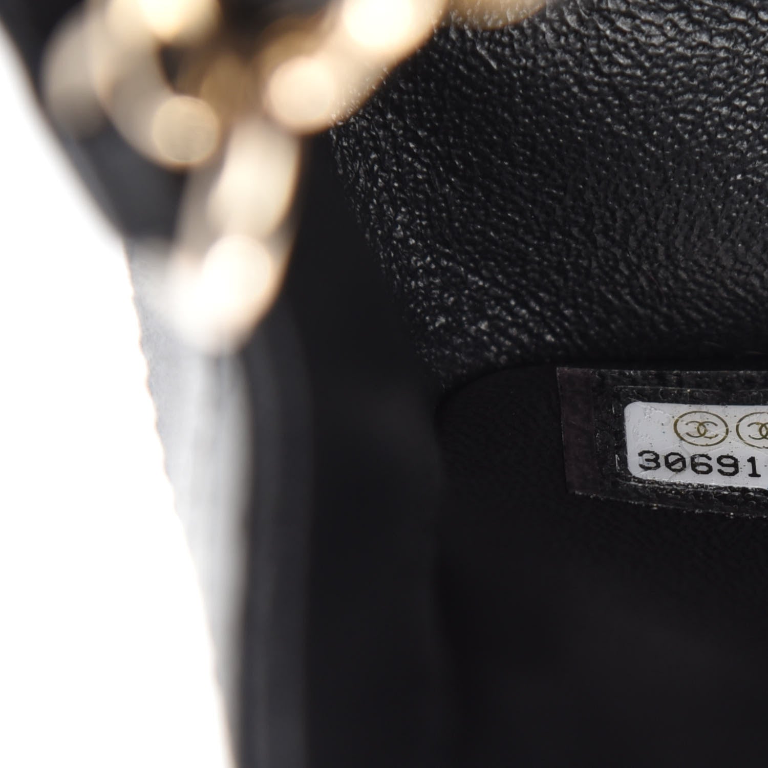 Chanel Lambskin Quilted Mini Coco Charms Rectangular Flap Black 9 of 11