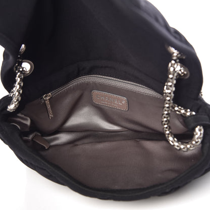 Chanel Nylon Small Bubble Quilt Flap Black 5 of 9