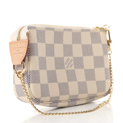 Louis Vuitton Damier Azur Mini Pochette Accessories 3 of 8