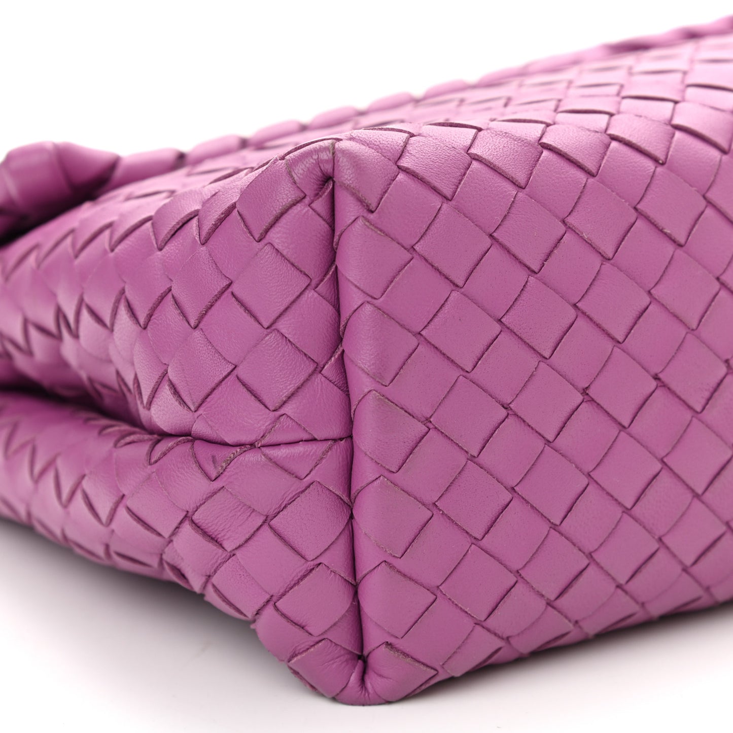 Nappa Intrecciato Medium Olimpia Bag Peony