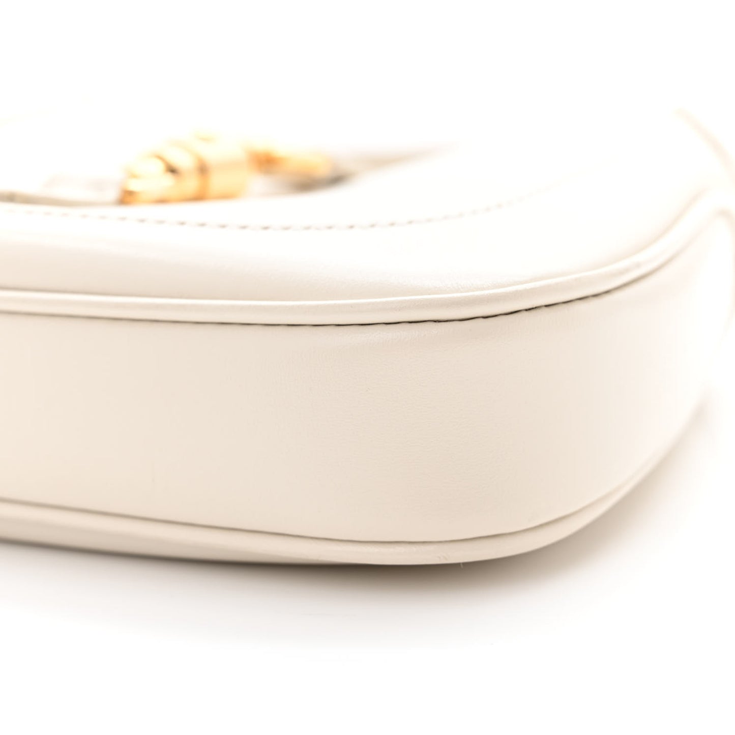 Boarded Dyana Lux Calfskin Mini Jackie 1961 Hobo Mystic White