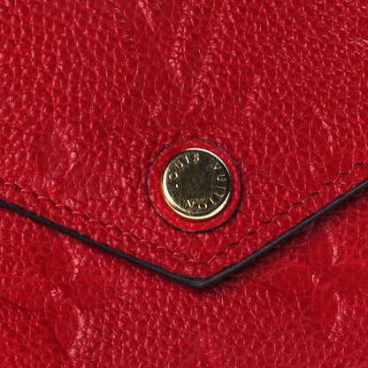 Louis Vuitton Empreinte Zoe Wallet Scarlet 18 of 18