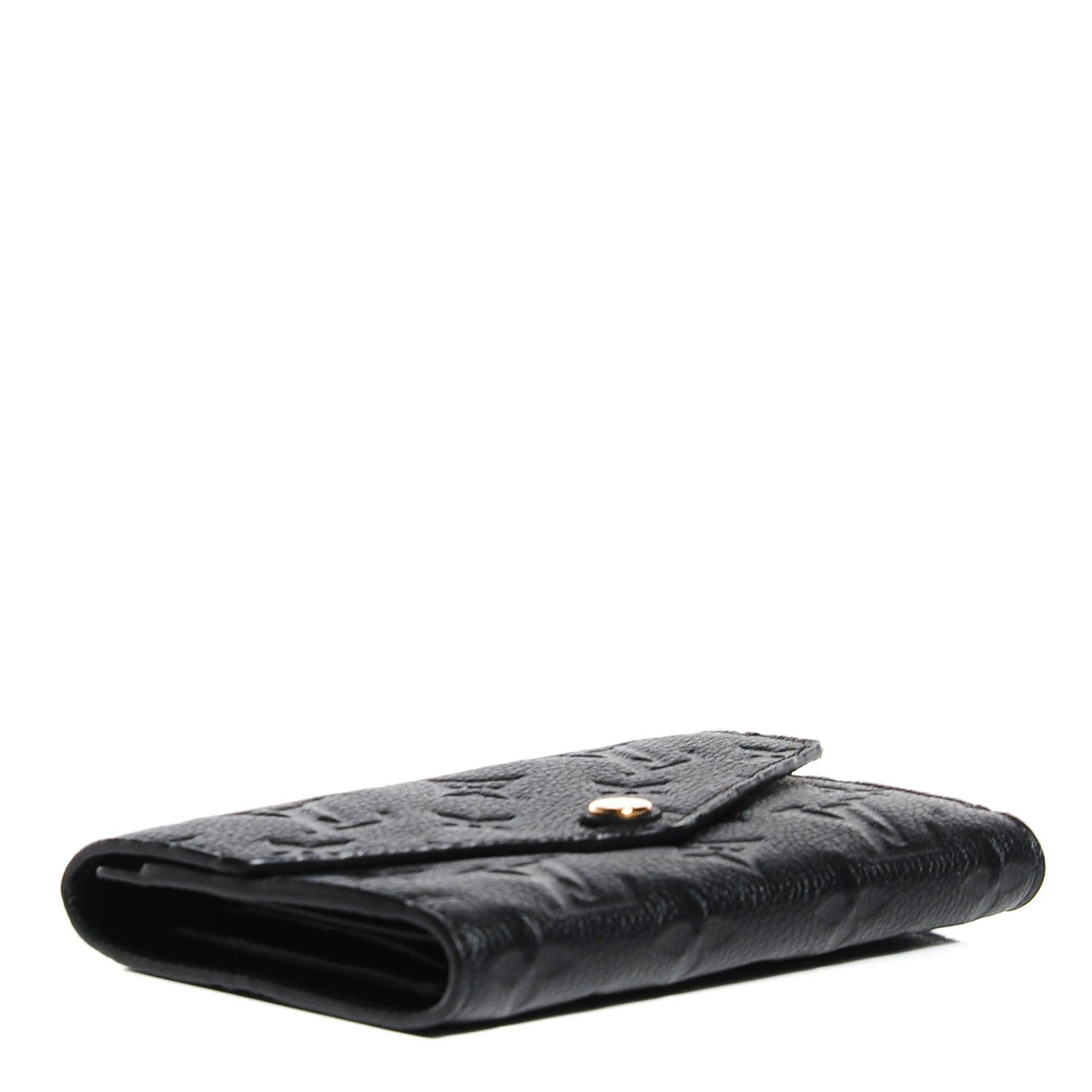 Louis Vuitton Empreinte Compact Curieuse Wallet Black 4 of 8