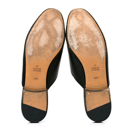 Gucci Calfskin Womens Princetown Slippers 40.5 Black 5 of 5