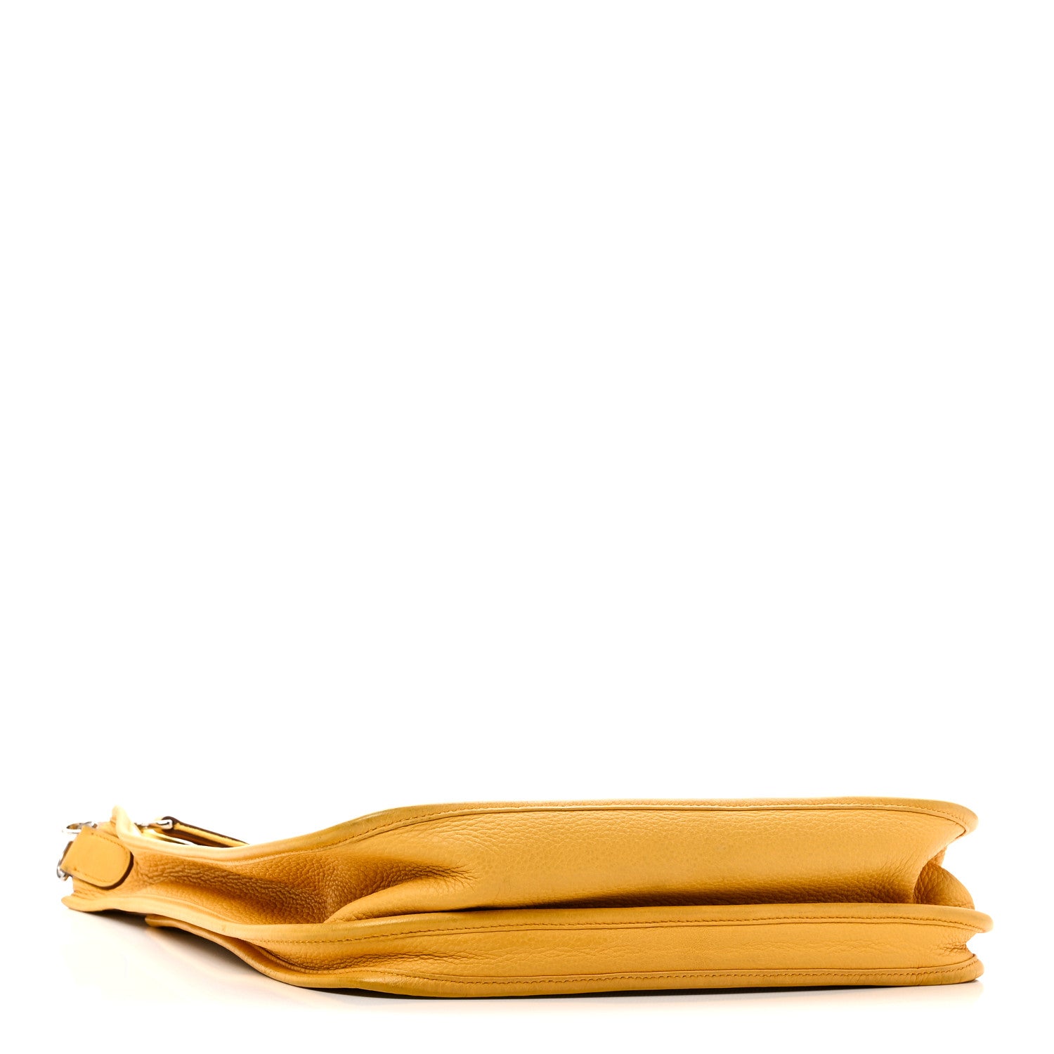 Hermes Toile Taurillon Clemence Evelyne III GM Jaune 4 of 11