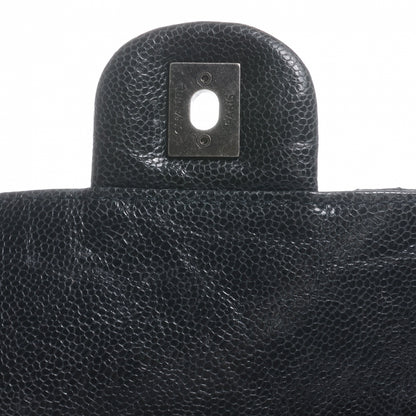 Chanel Caviar CC Crave Jumbo Flap Black 7 of 10