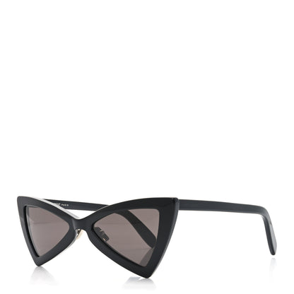 Saint Laurent Acetate Jerry Cat Eye Sunglasses SL 207 Black 1 of 8