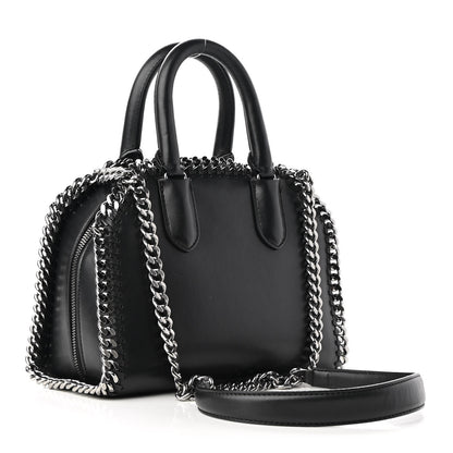 Stella McCartney Eco Alter Nappa Mini Falabella Box Top Handle Bag Black 3 of 8