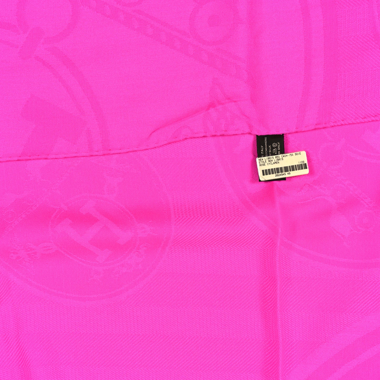 Cashmere Silk New Libris Stole Rose Cyclamen
